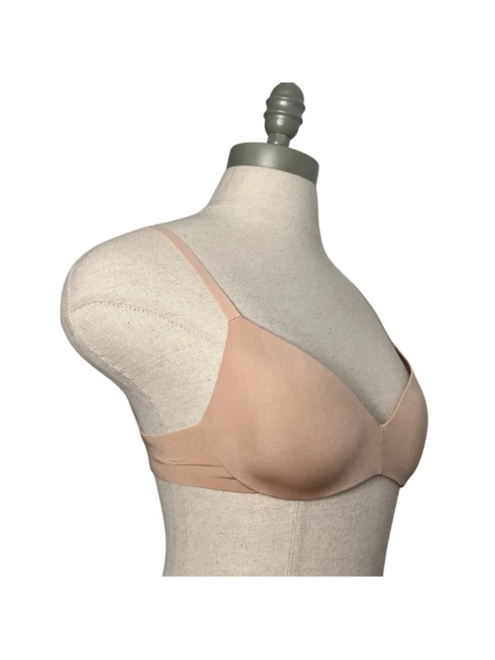 Skims Kim K Wireless T-shirt Demi BRA in Mica Light Beige 34C
